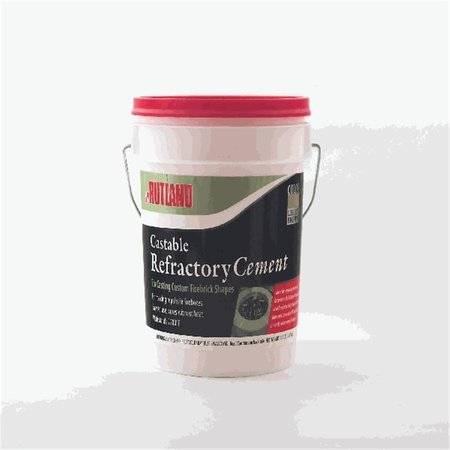 RUTLAND Castable Refractory Cement - 25 lbs RU451535